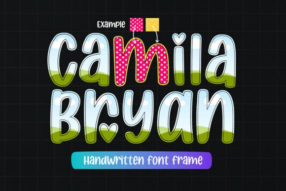 Camila Bryan Canva Font Frame Template: A Strategic Tool for Visual Communication and Branding