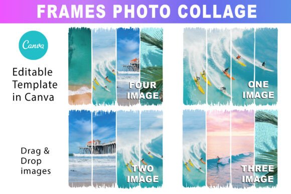 Canva Frame Template, Brush Stroke Canva: A Practical Guide to Artistic Photo Collages