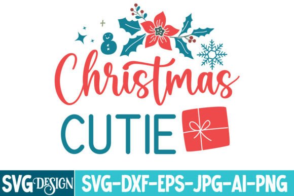 Christmas Cutie SVG Design: Technical Specifications and Creative Applications for Modern Christmas SVG Projects