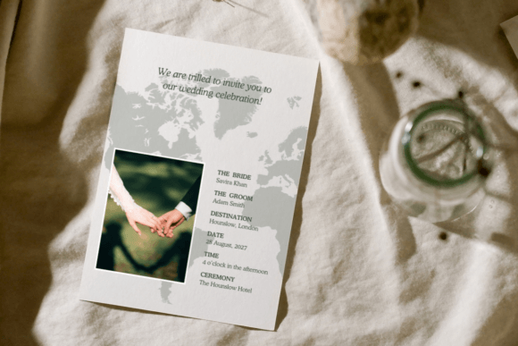 Designing the Perfect Destination Wedding Invitation: A Guide to Editable Passport Templates