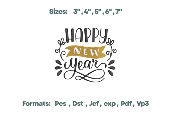 Elevating Celebration Merchandise: The Strategic Value of the Happy New Year Gold Banner Design