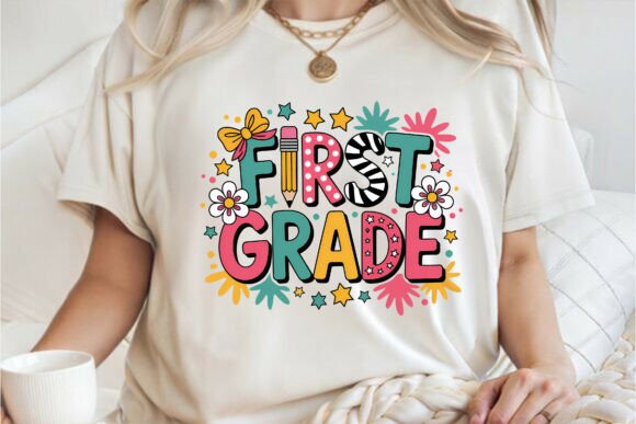 Evaluating First Grade Elementary School Shirt PNG Assets for Creative Projects