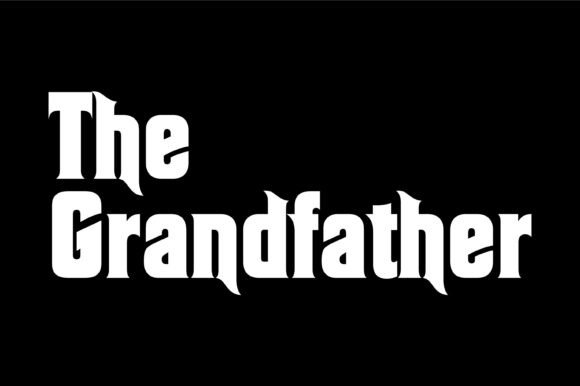 Grandfather SVG: Vintage Gangster Style for Father’s Day