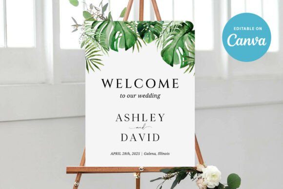 Greenery Wedding Welcome Sign Template: A Complete Guide to Instant Customization