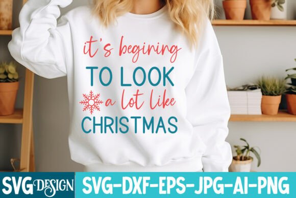 It’s Begining to Look a Lot Like Christm Design Assets