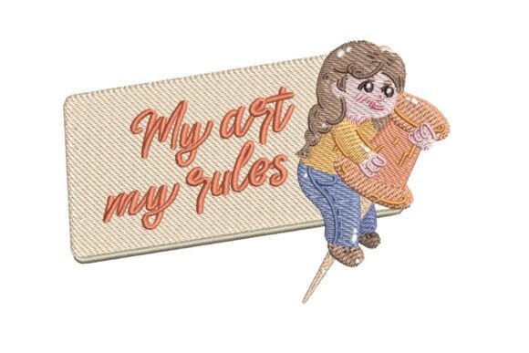 My Art, My Rules: Celebrating Creative Independence Through Embroidery