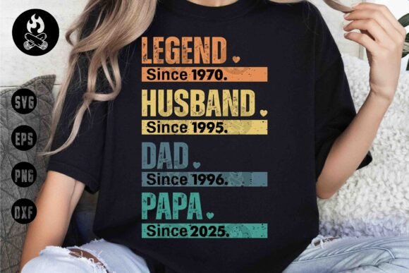 Personalized Legend Husband Dad Papa SVG Guide