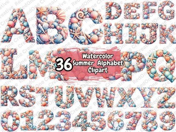 Summer Alphabet Clipart PNG Bundle: A Guide to Seasonal Design